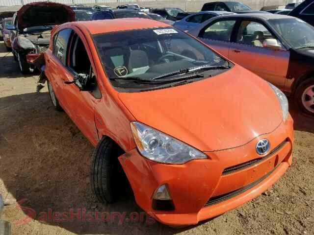 2012 TOYOTA PRIUS — VIN JTDKDTB30C1009821