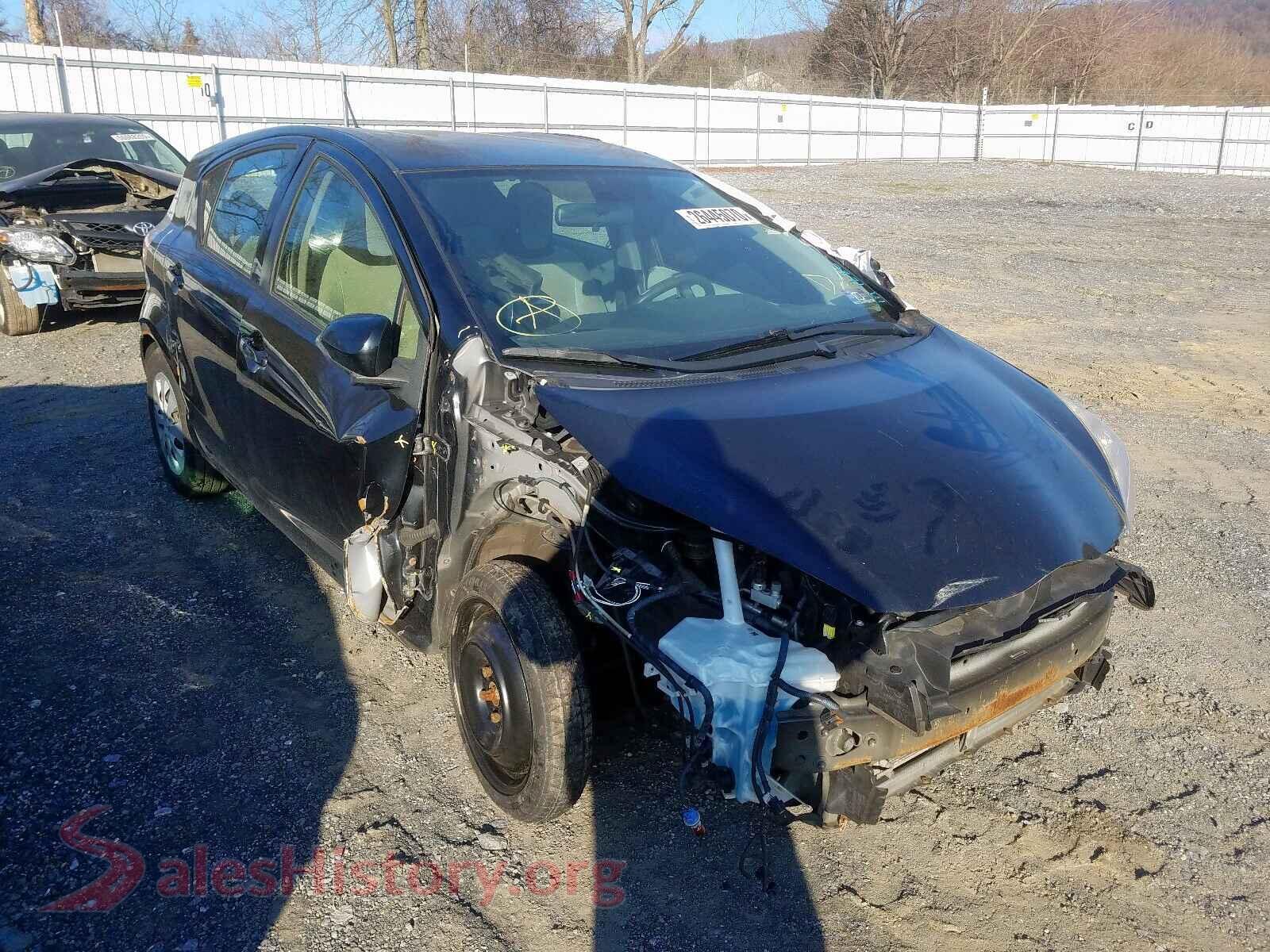 2012 TOYOTA PRIUS — VIN JTDKDTB30C1022164