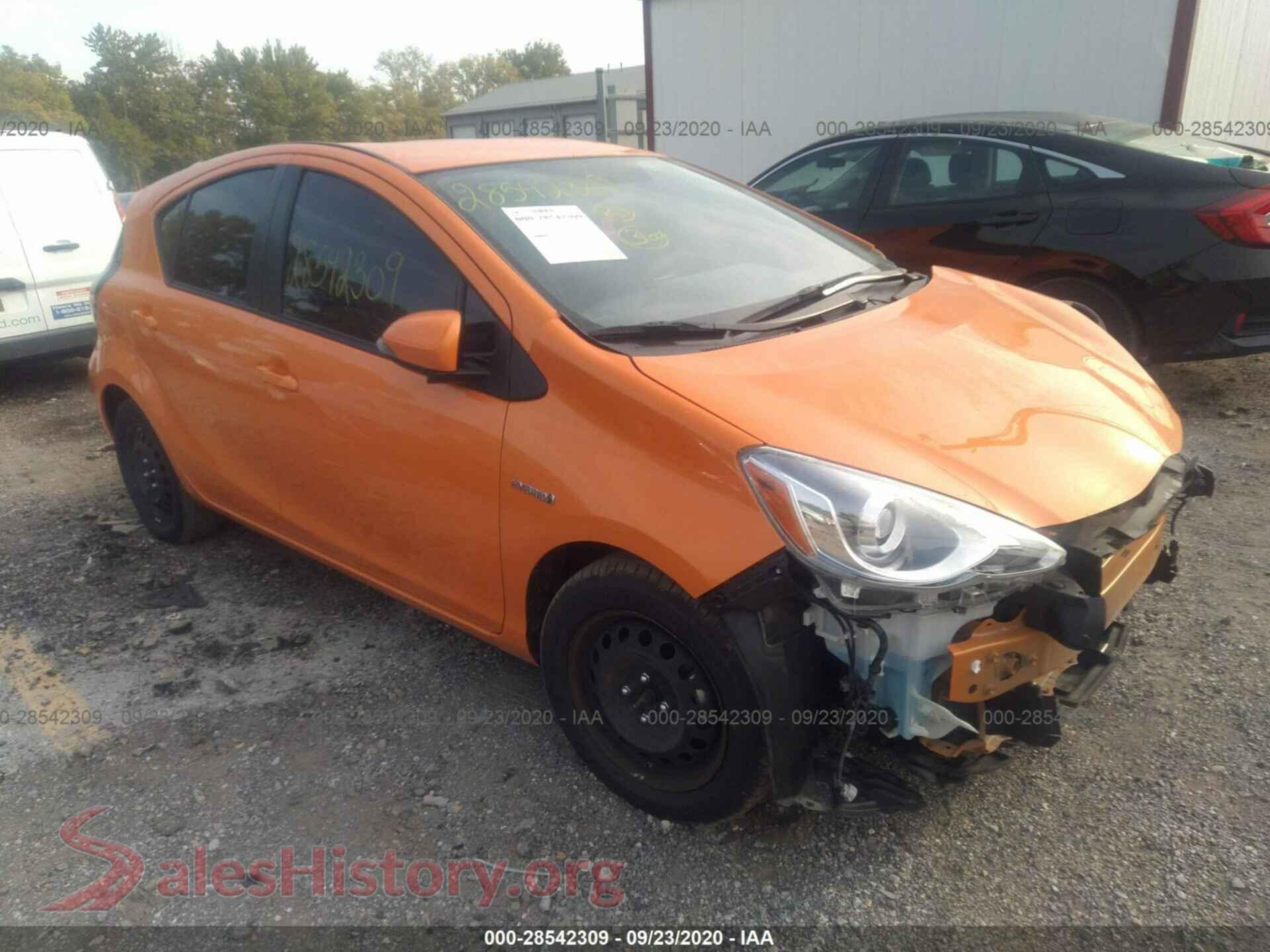 2015 TOYOTA PRIUS C — VIN JTDKDTB30F1103587