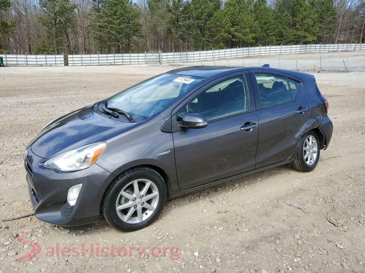 2016 TOYOTA PRIUS — VIN JTDKDTB30G1590078