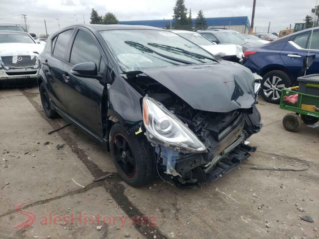 2017 TOYOTA PRIUS — VIN JTDKDTB30H1593595