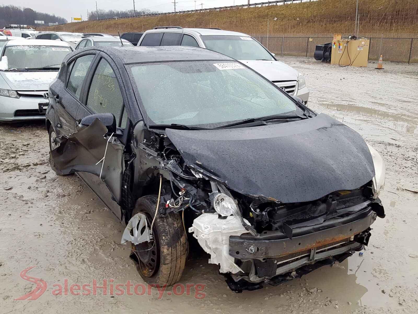 2012 TOYOTA PRIUS — VIN JTDKDTB31C1016129