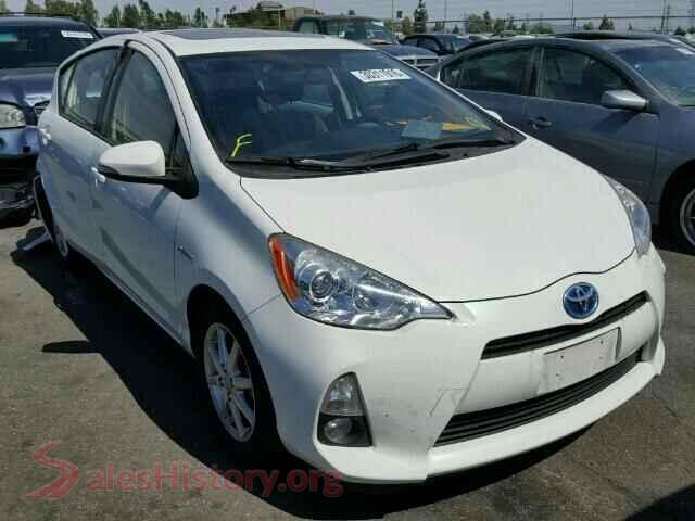 2012 TOYOTA PRIUS — VIN JTDKDTB31C1030936
