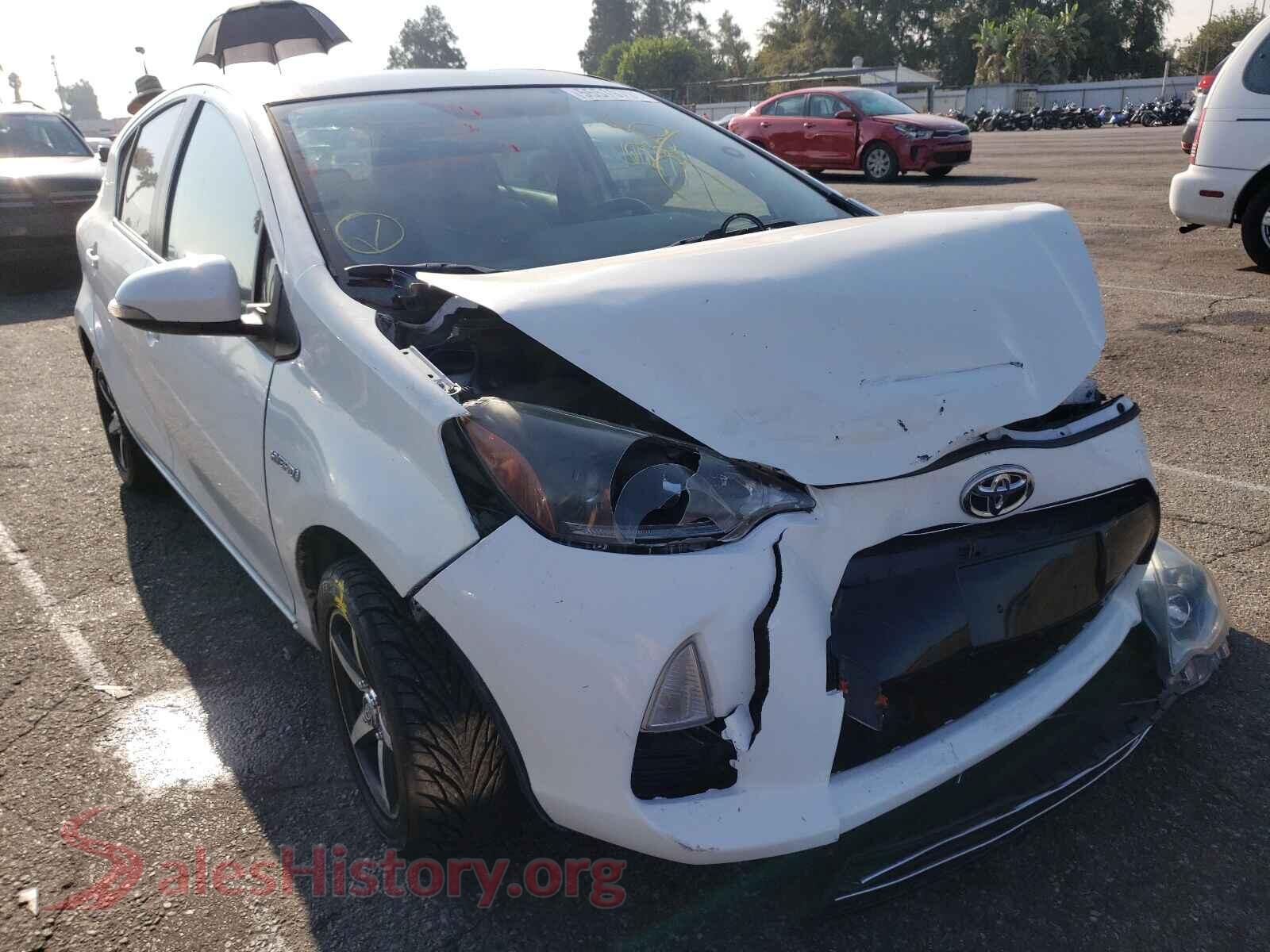 2014 TOYOTA PRIUS — VIN JTDKDTB31E1075426