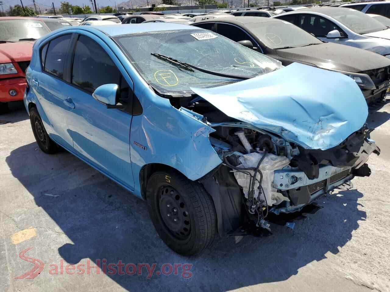 2015 TOYOTA PRIUS — VIN JTDKDTB31F1110161
