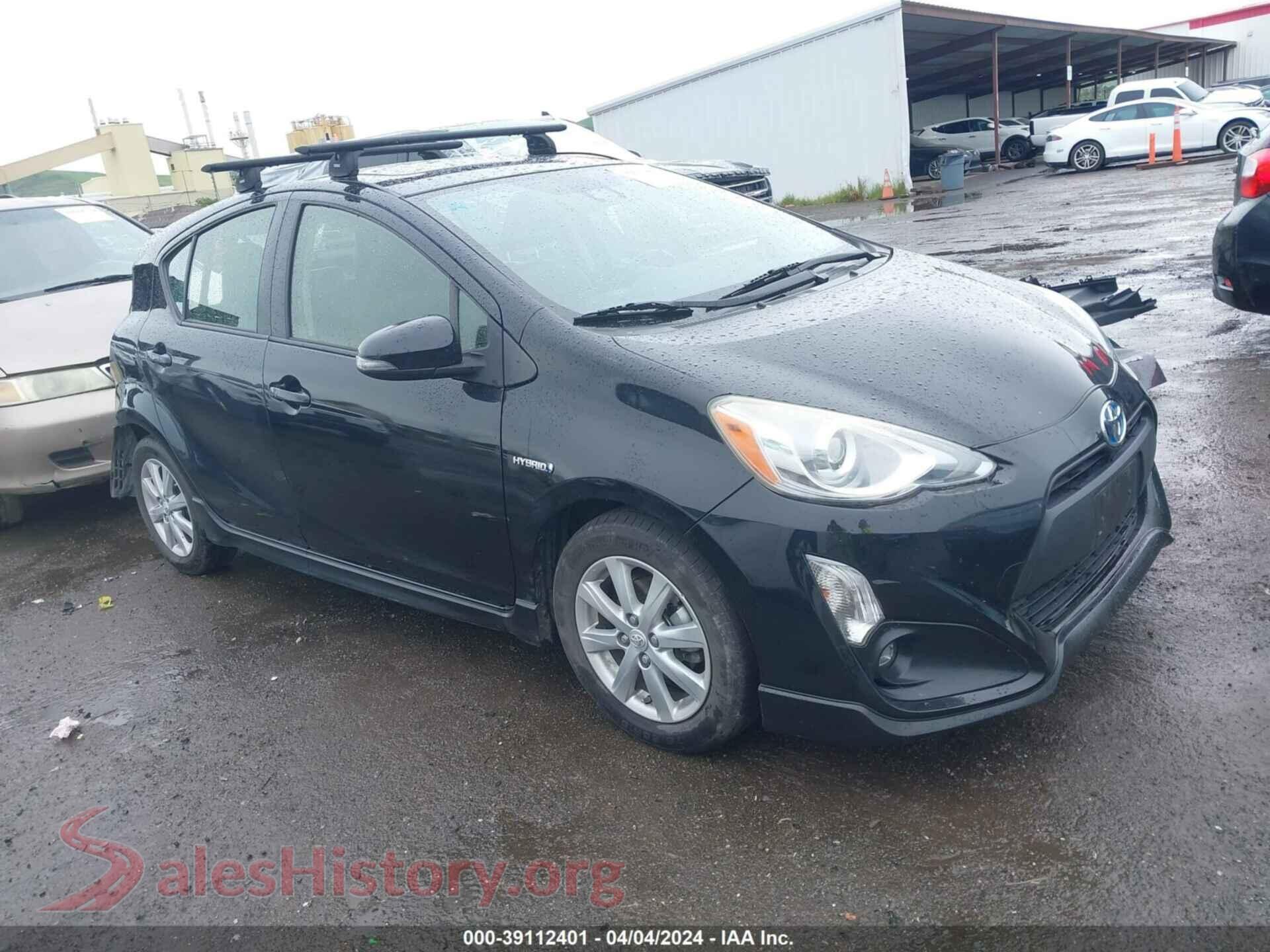 2017 TOYOTA PRIUS C — VIN JTDKDTB31H1592651
