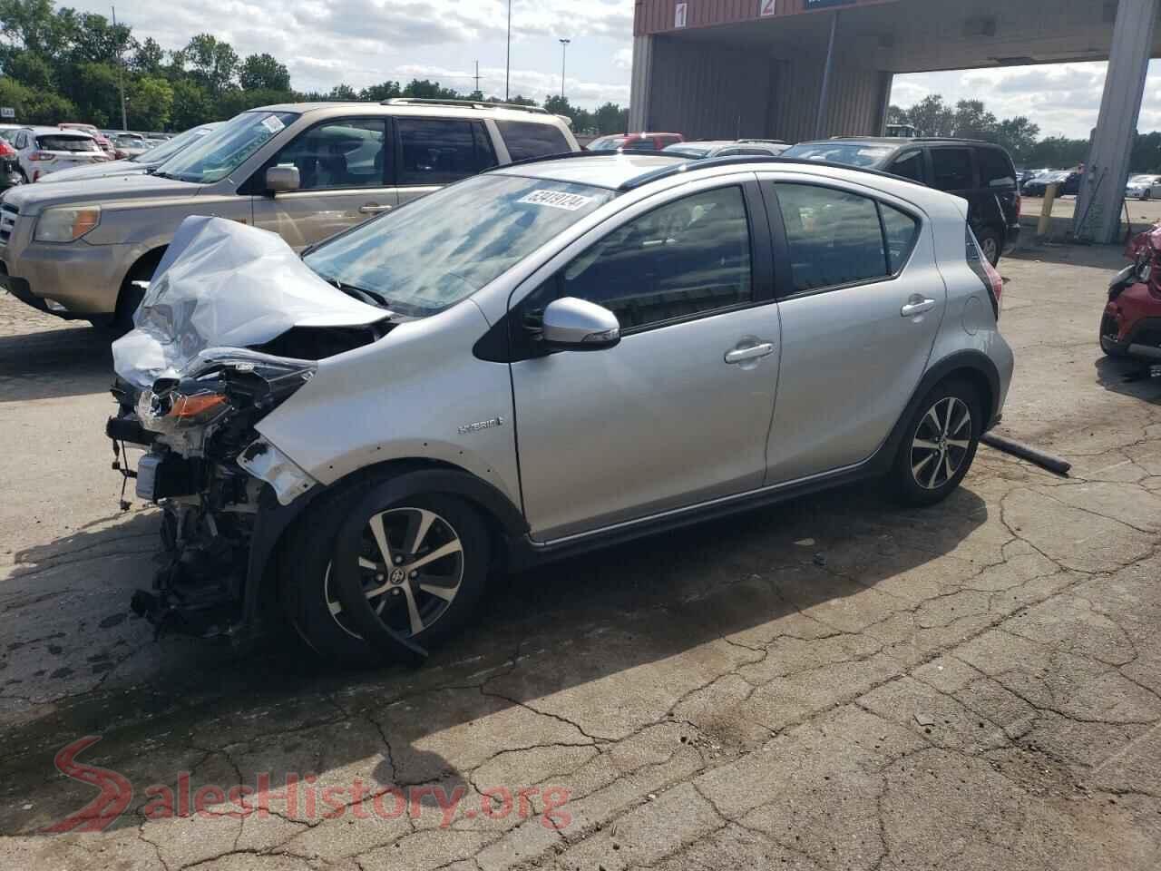 2018 TOYOTA PRIUS — VIN JTDKDTB31J1604576