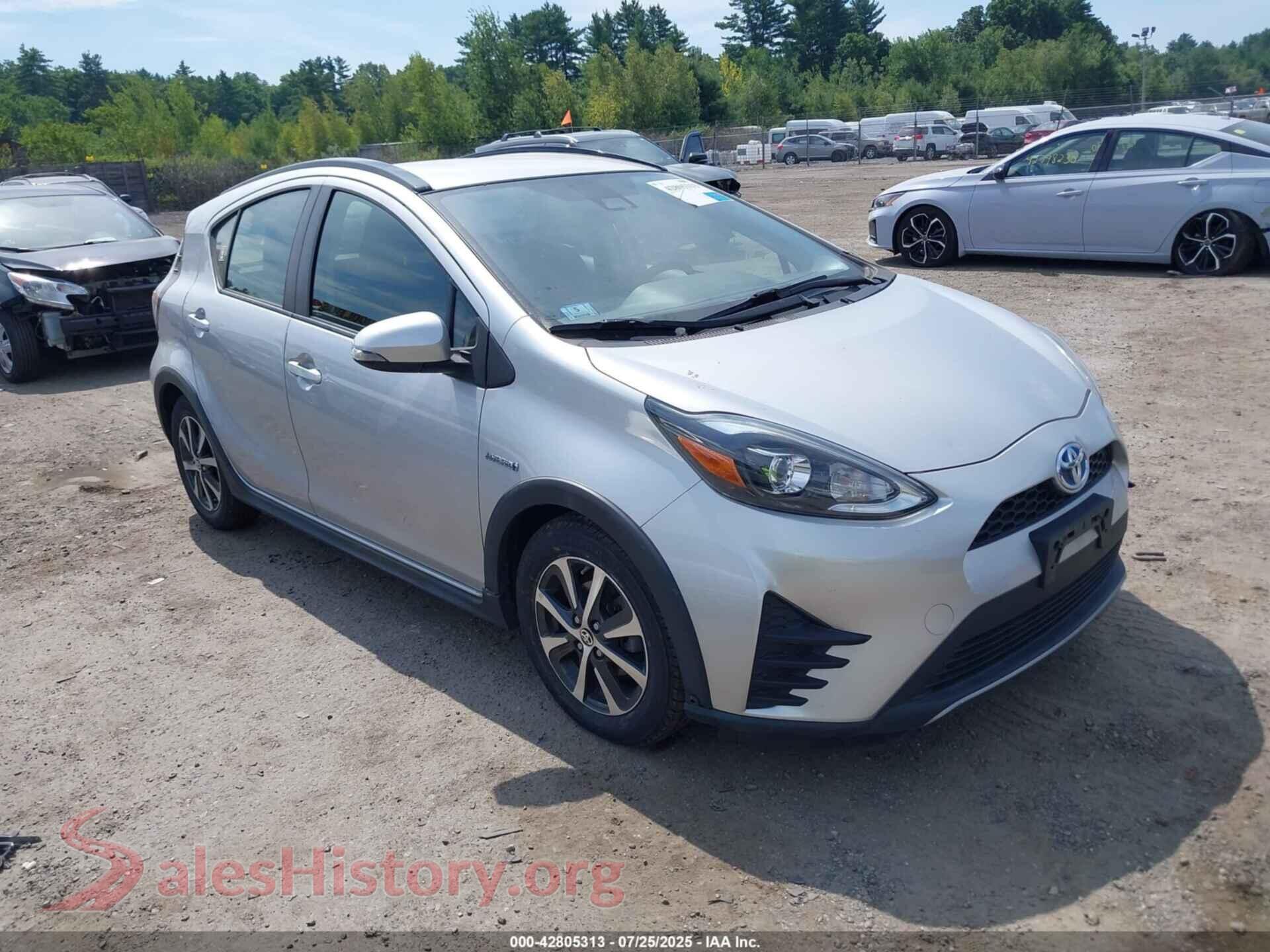 2019 TOYOTA PRIUS C — VIN JTDKDTB31K1625414
