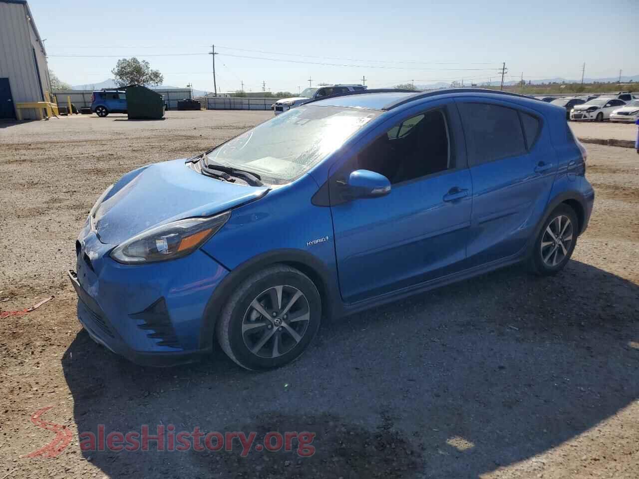 2019 TOYOTA PRIUS — VIN JTDKDTB31K1625526