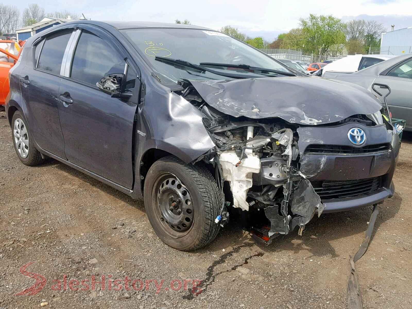 2014 TOYOTA PRIUS — VIN JTDKDTB32E1567754
