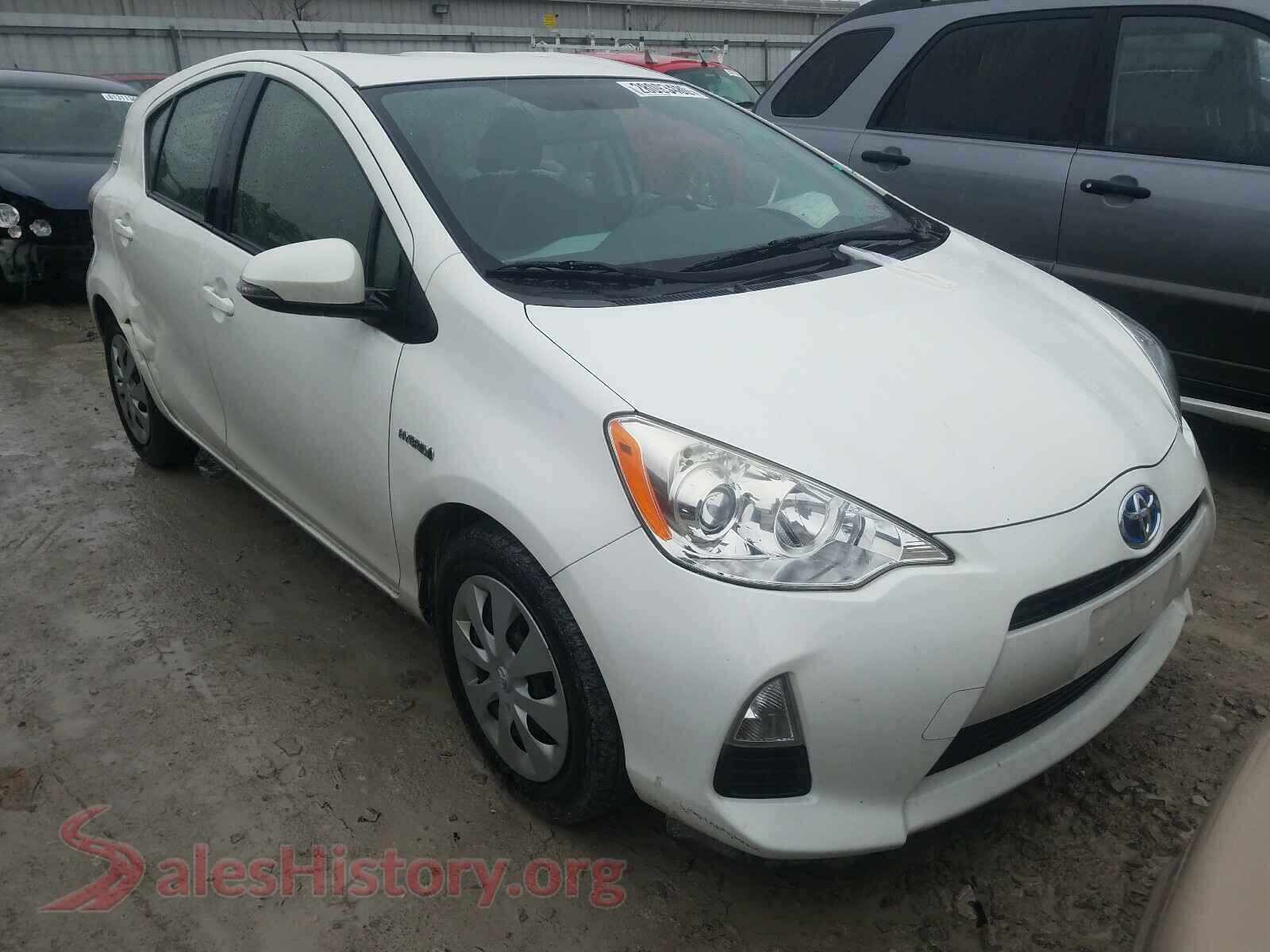 2012 TOYOTA PRIUS — VIN JTDKDTB33C1517507
