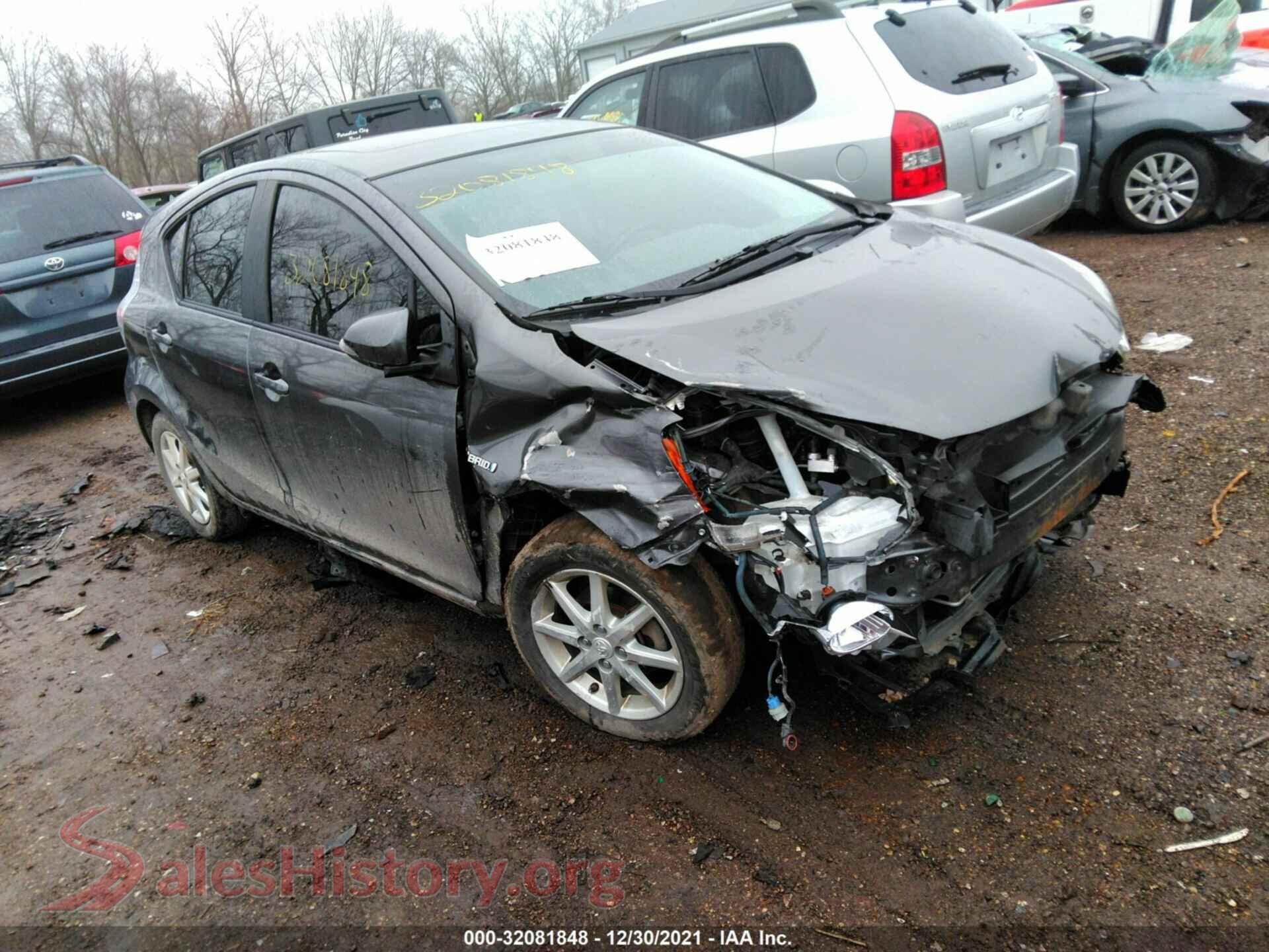 2014 TOYOTA PRIUS C — VIN JTDKDTB33E1076772