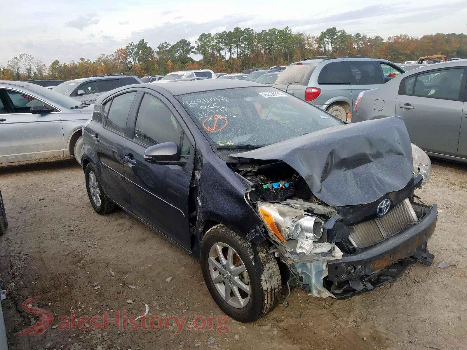 2012 TOYOTA PRIUS — VIN JTDKDTB34C1524143