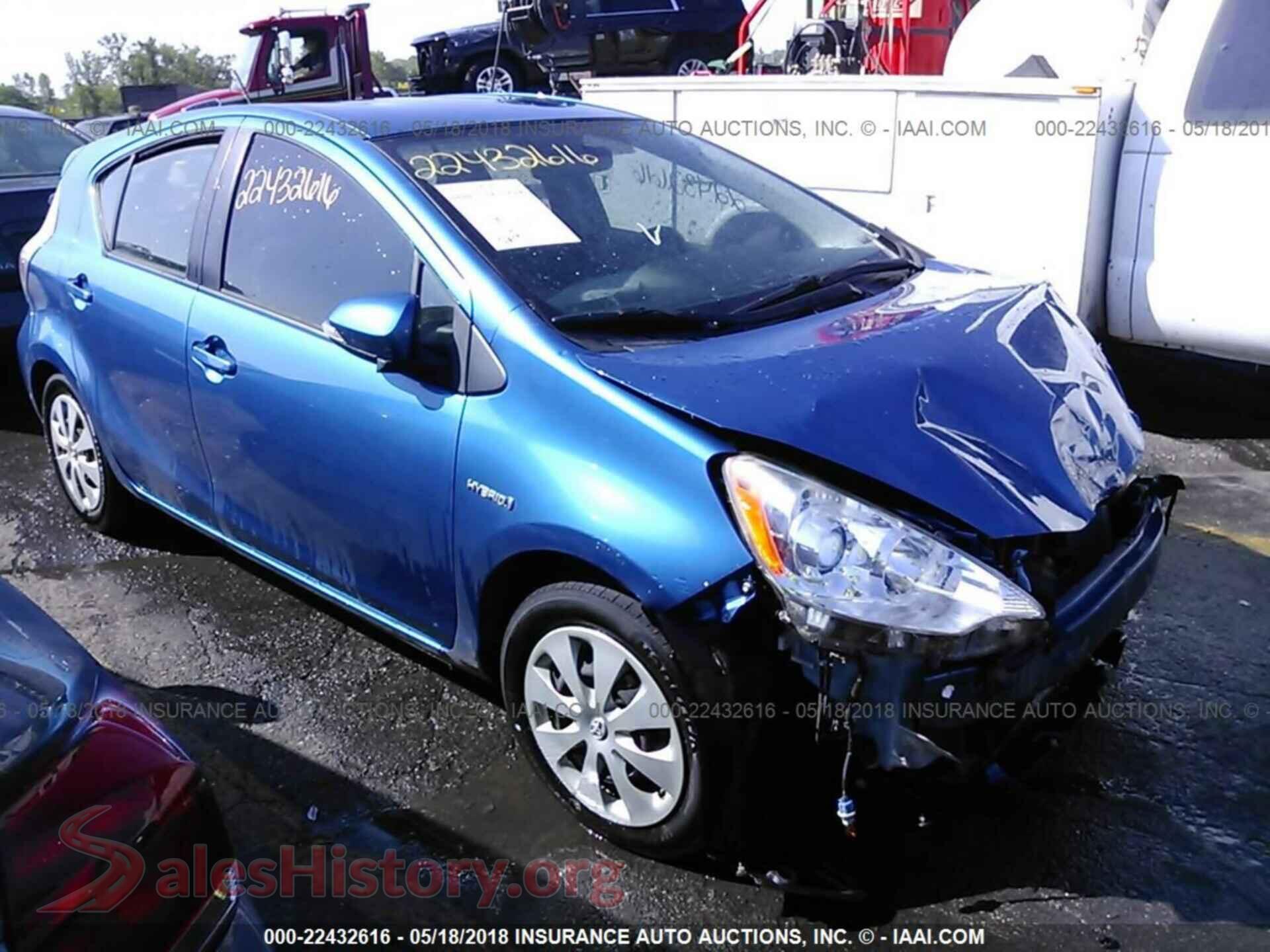 2012 Toyota Prius c — VIN JTDKDTB34C1527110