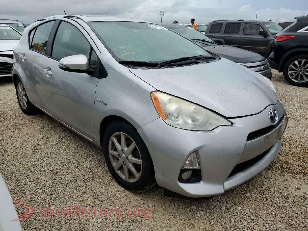 2013 TOYOTA PRIUS — VIN JTDKDTB34D1053371