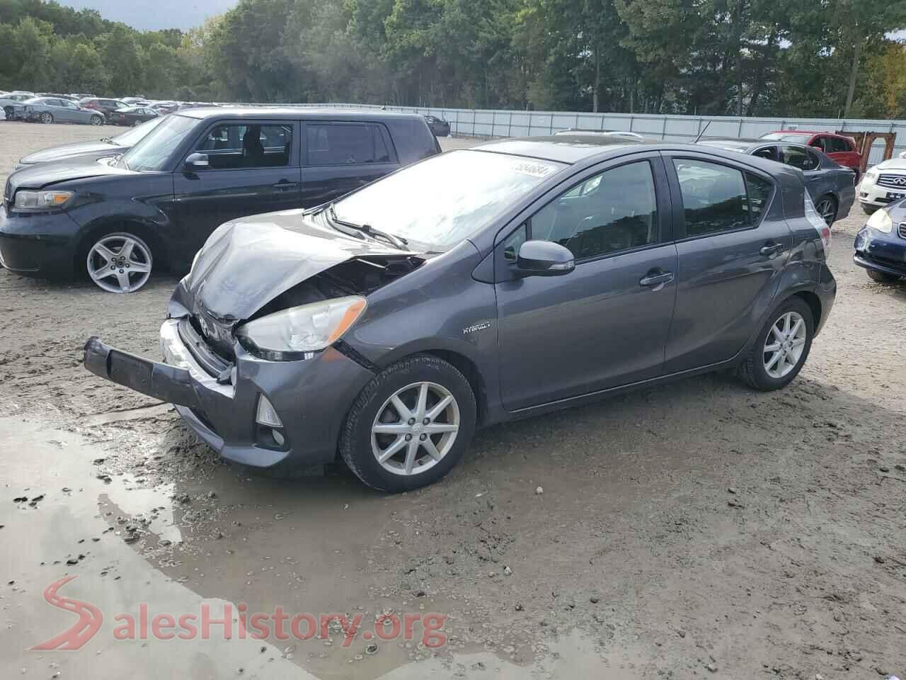 2013 TOYOTA PRIUS — VIN JTDKDTB34D1053614