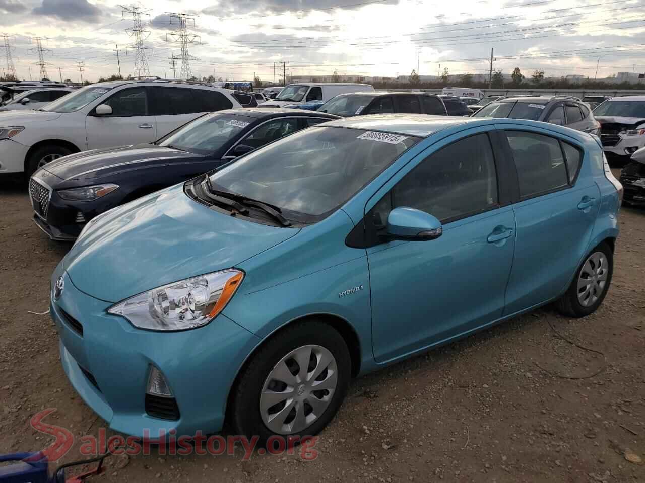 2014 TOYOTA PRIUS — VIN JTDKDTB34E1083424