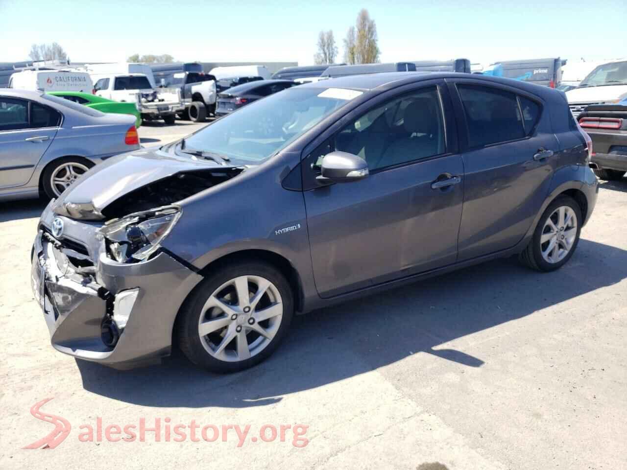 2015 TOYOTA PRIUS — VIN JTDKDTB34F1087295