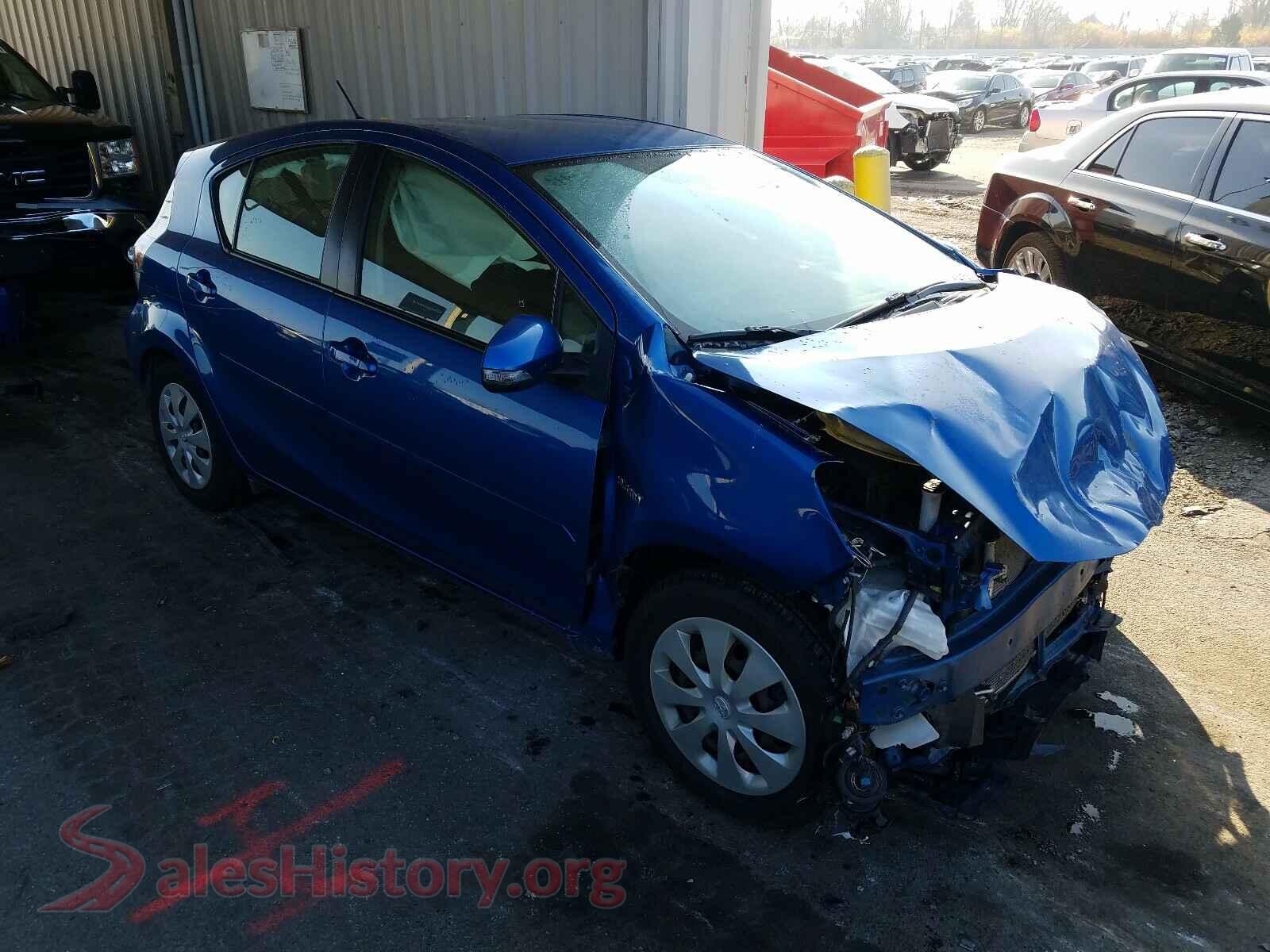 2012 TOYOTA PRIUS — VIN JTDKDTB35C1027263