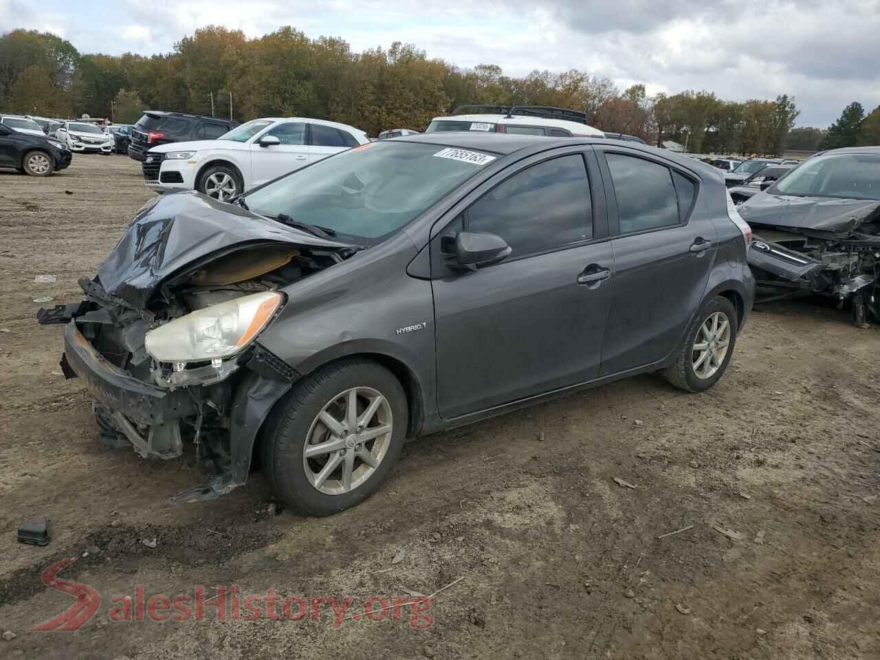 2013 TOYOTA PRIUS — VIN JTDKDTB35D1536187