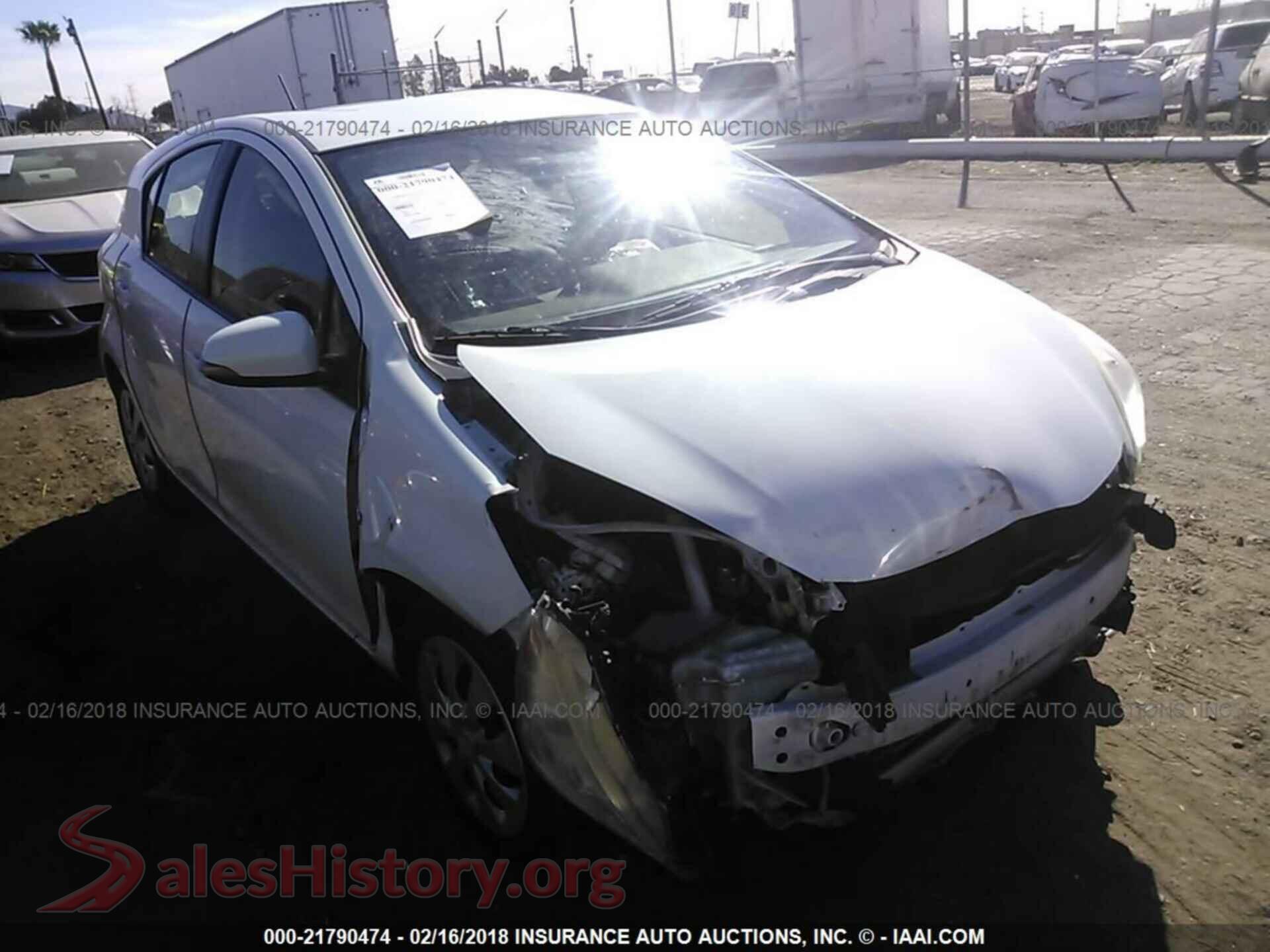 2013 Toyota Prius c — VIN JTDKDTB36D1534190