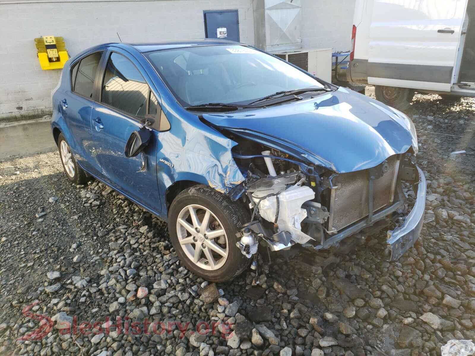 2014 TOYOTA PRIUS — VIN JTDKDTB36E1078953