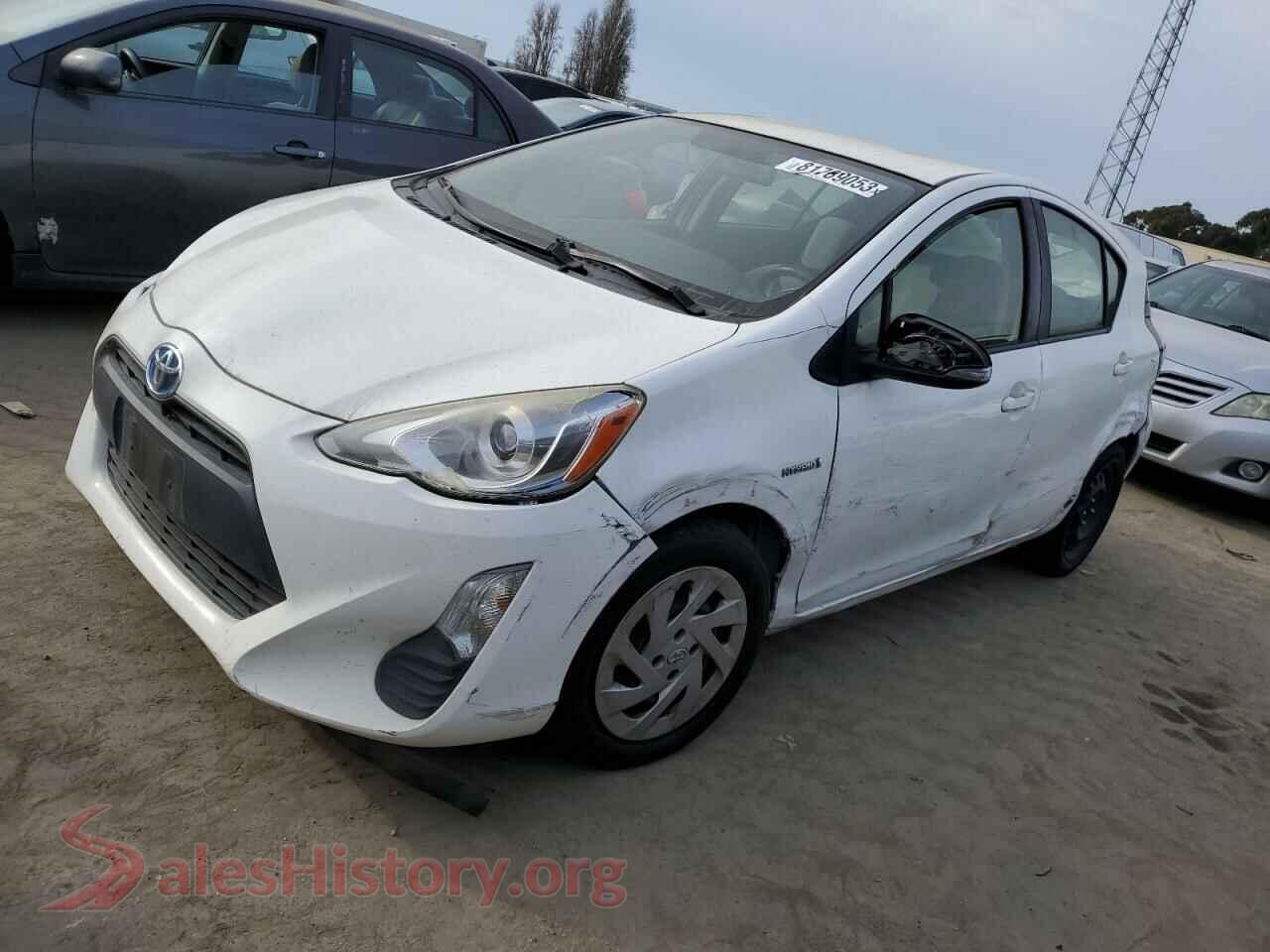 2016 TOYOTA PRIUS — VIN JTDKDTB36G1117978