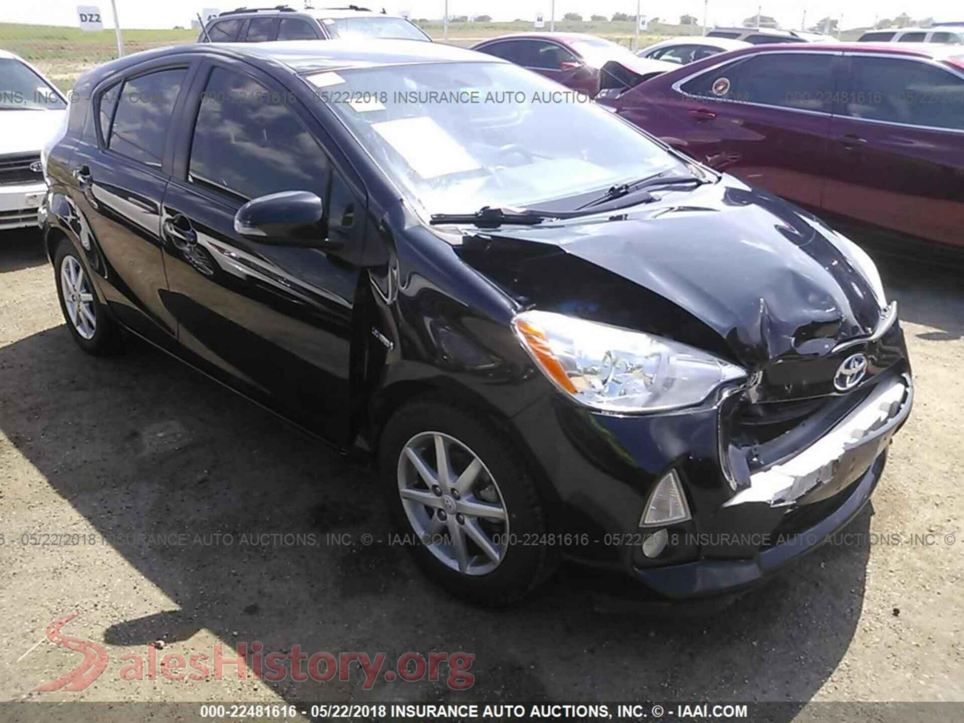 2012 Toyota Prius c — VIN JTDKDTB37C1506820