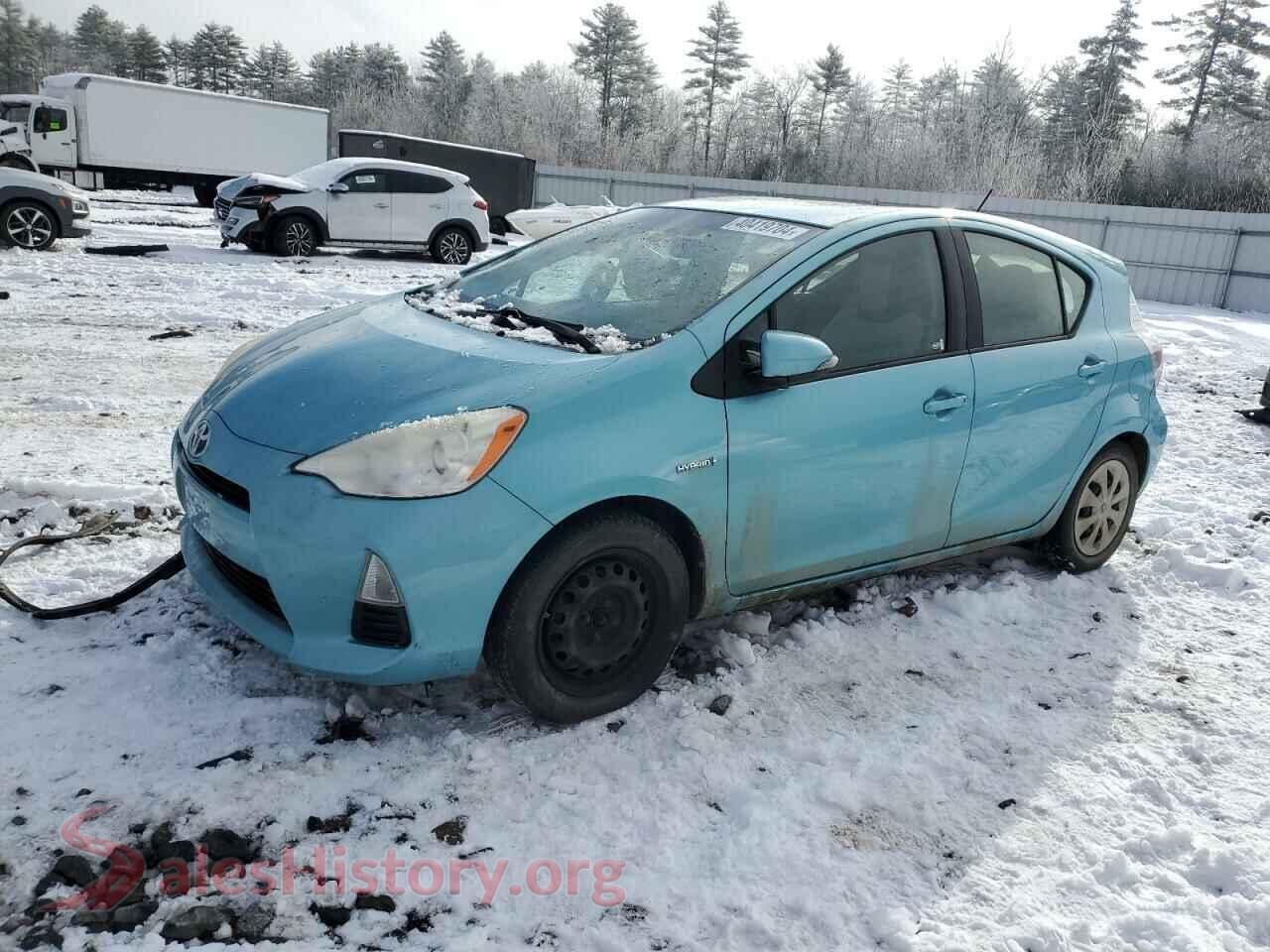 2013 TOYOTA PRIUS — VIN JTDKDTB37D1044437