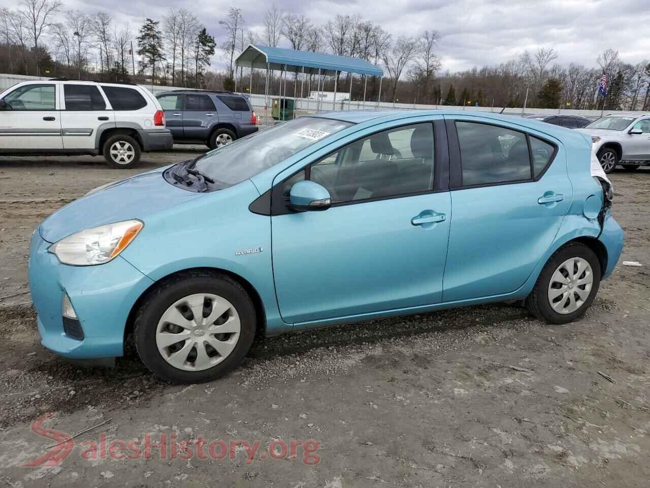 2013 TOYOTA PRIUS — VIN JTDKDTB37D1056586