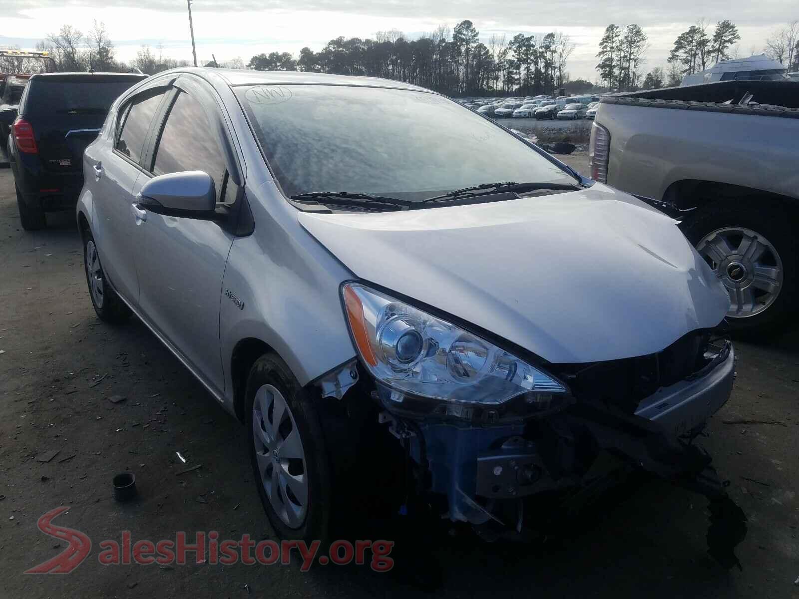 2014 TOYOTA PRIUS — VIN JTDKDTB37E1064995