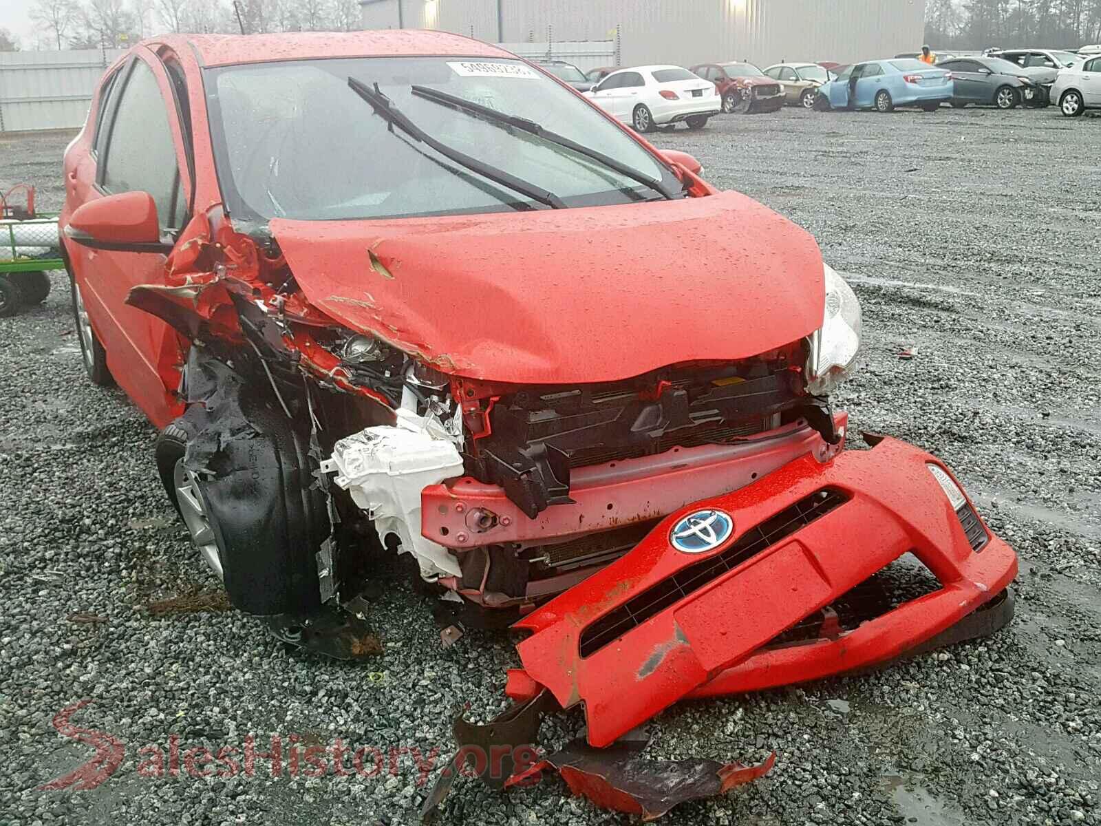 2012 TOYOTA PRIUS — VIN JTDKDTB38C1507216