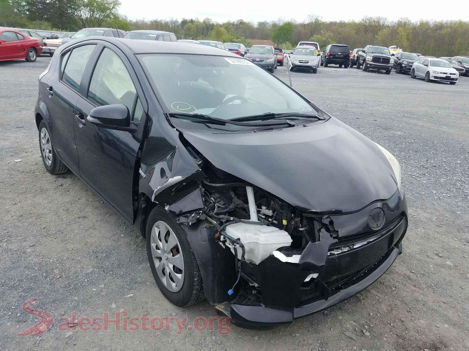 2012 TOYOTA PRIUS — VIN JTDKDTB38C1515090