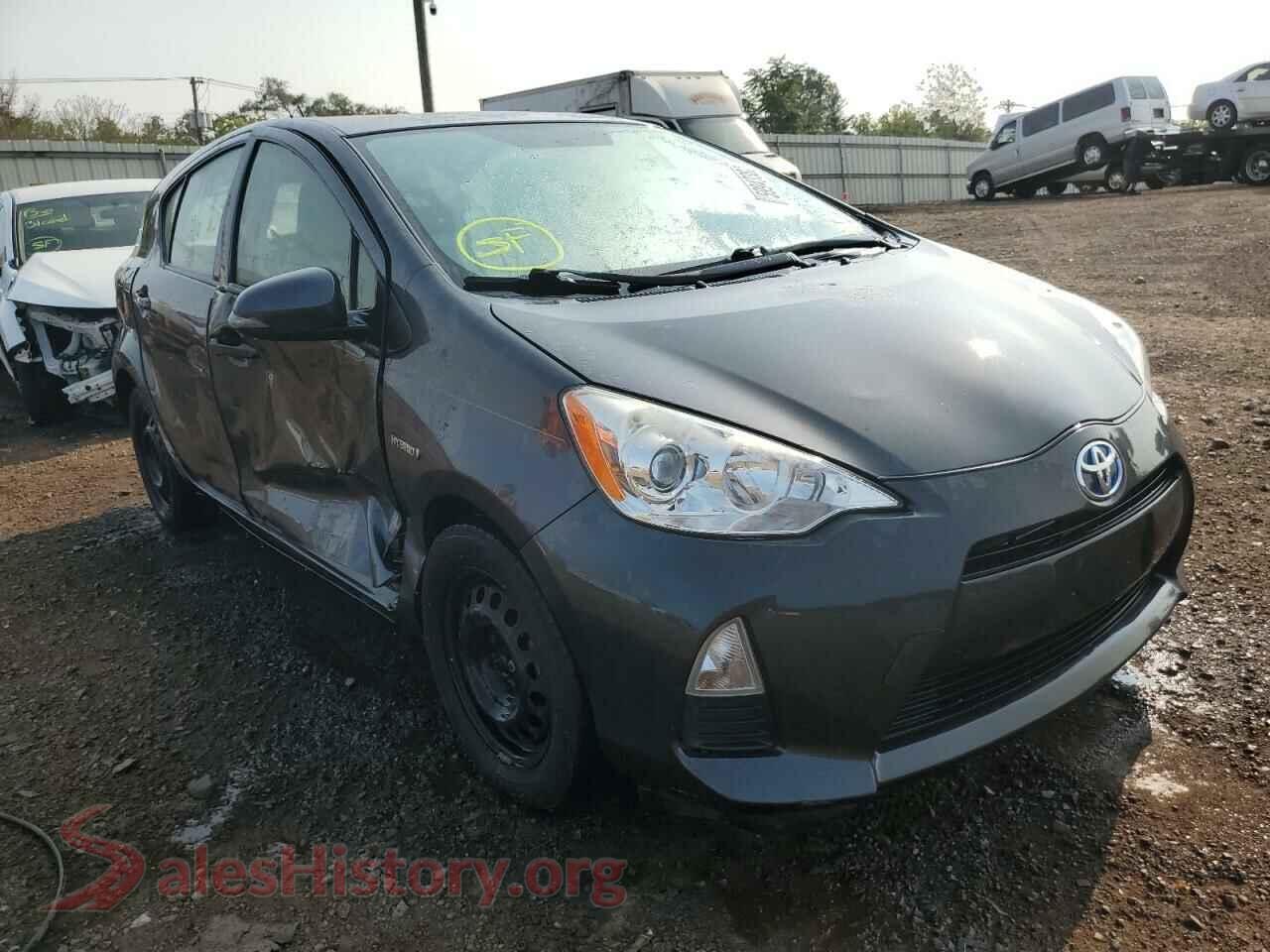 2013 TOYOTA PRIUS — VIN JTDKDTB38D1050649