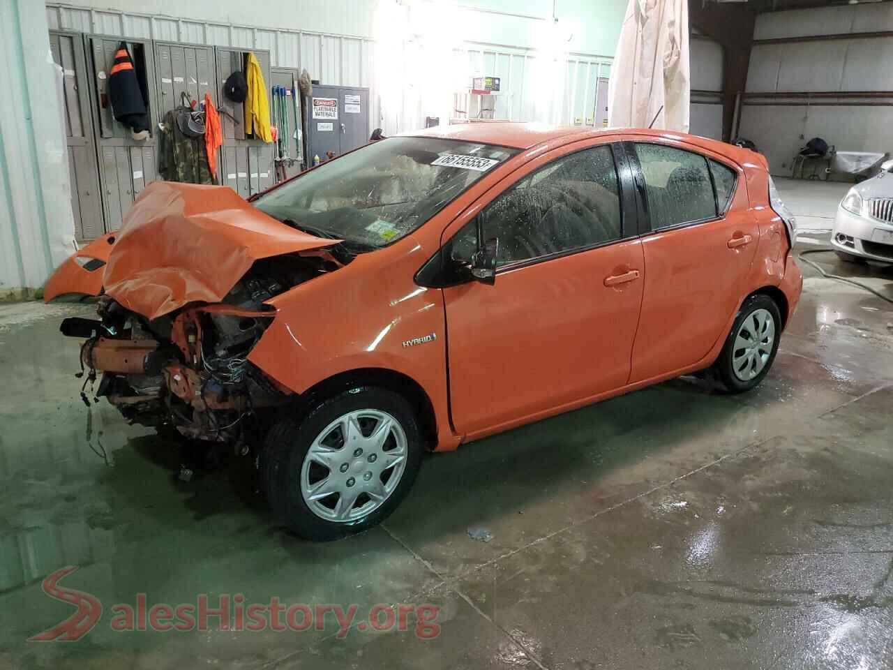 2014 TOYOTA PRIUS — VIN JTDKDTB38E1070465