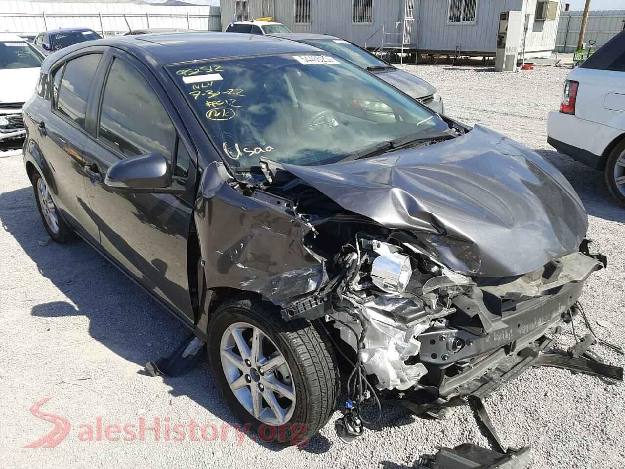 2014 TOYOTA PRIUS — VIN JTDKDTB38E1075505