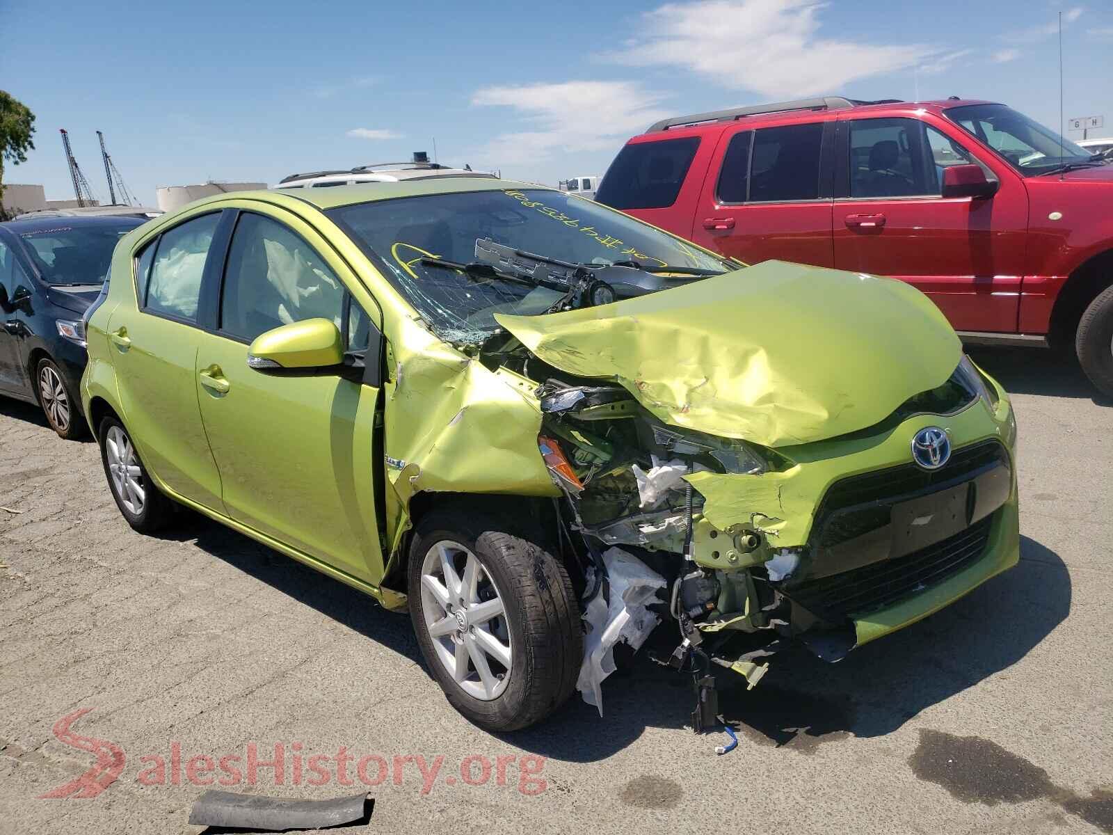 2016 TOYOTA PRIUS — VIN JTDKDTB38G1139920