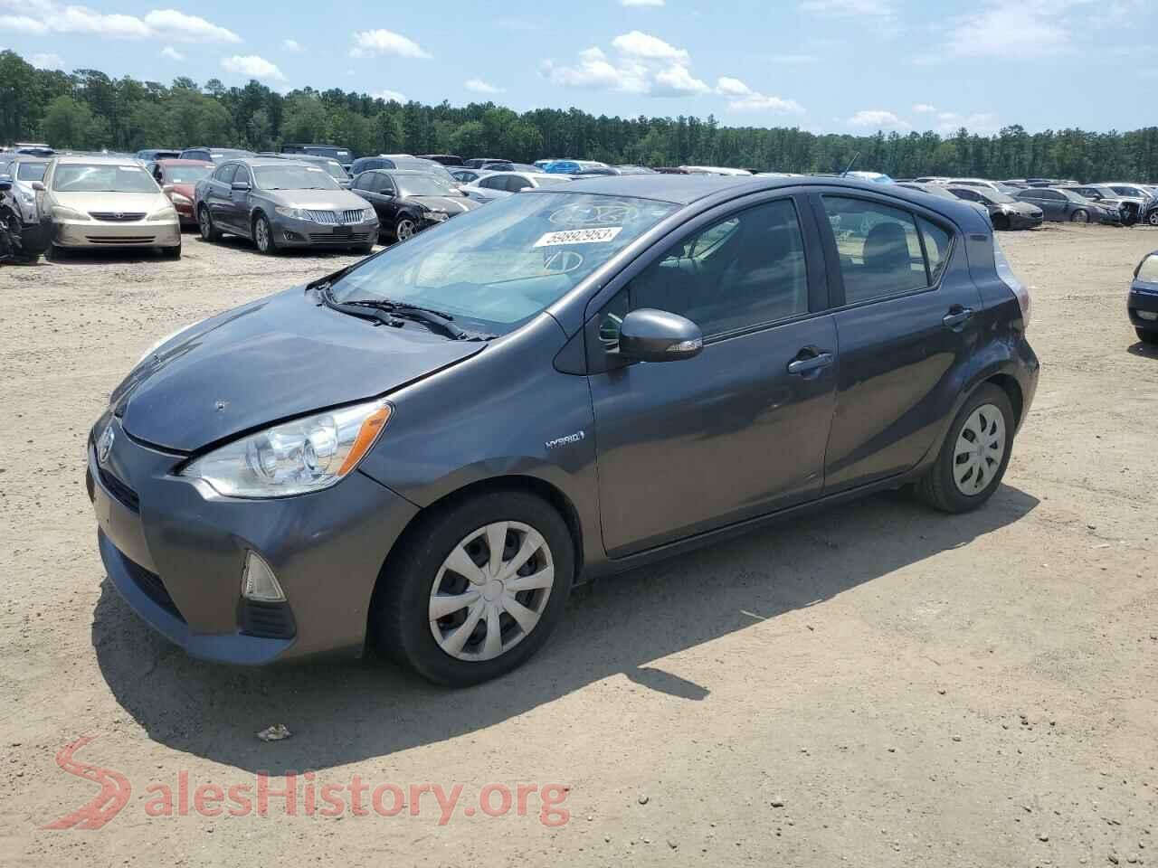 2013 TOYOTA PRIUS — VIN JTDKDTB39D1530716