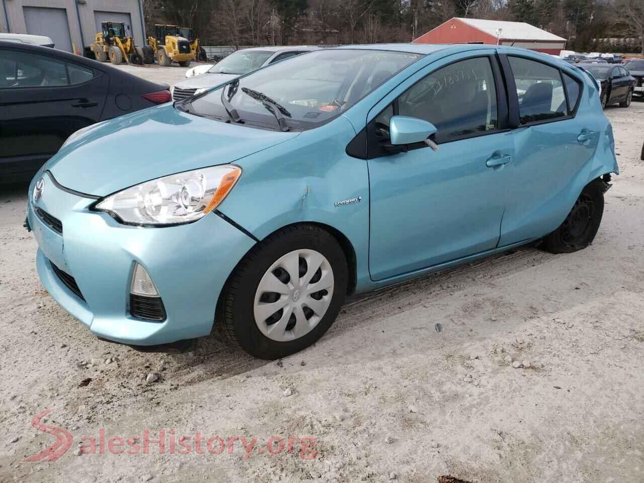 2014 TOYOTA PRIUS — VIN JTDKDTB39E1059894