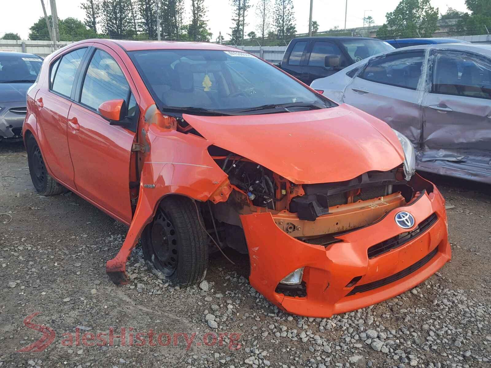 2014 TOYOTA PRIUS — VIN JTDKDTB39E1062407