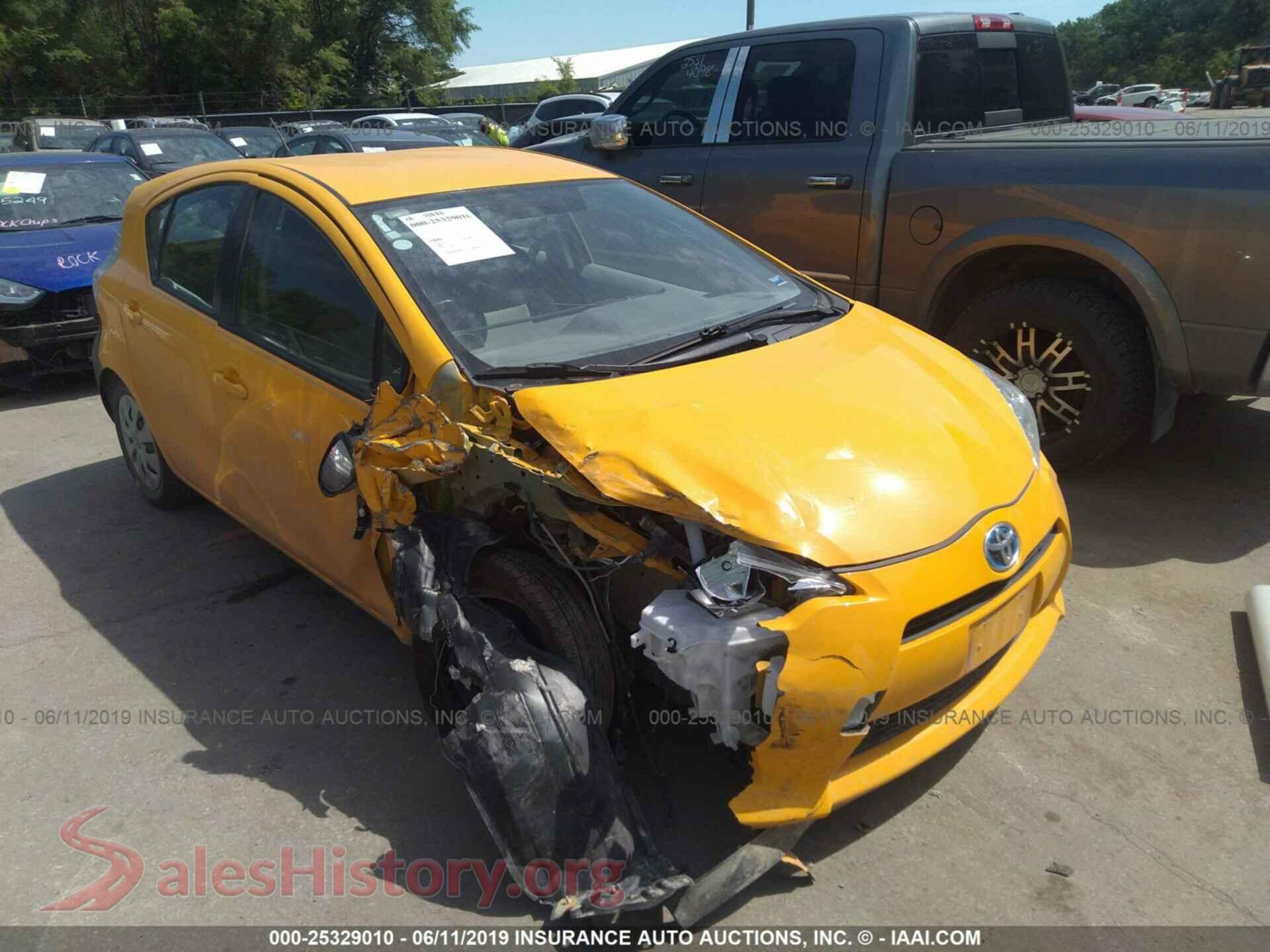 2014 TOYOTA PRIUS C — VIN JTDKDTB39E1078106