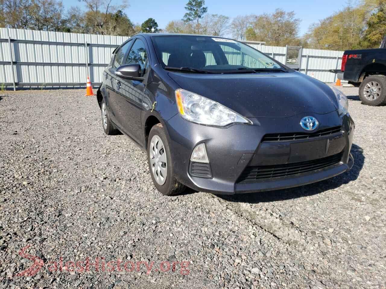 2014 TOYOTA PRIUS — VIN JTDKDTB39E1083080