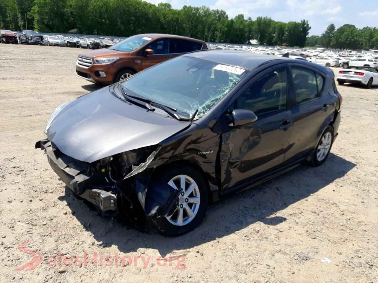 2017 TOYOTA PRIUS — VIN JTDKDTB39H1594454
