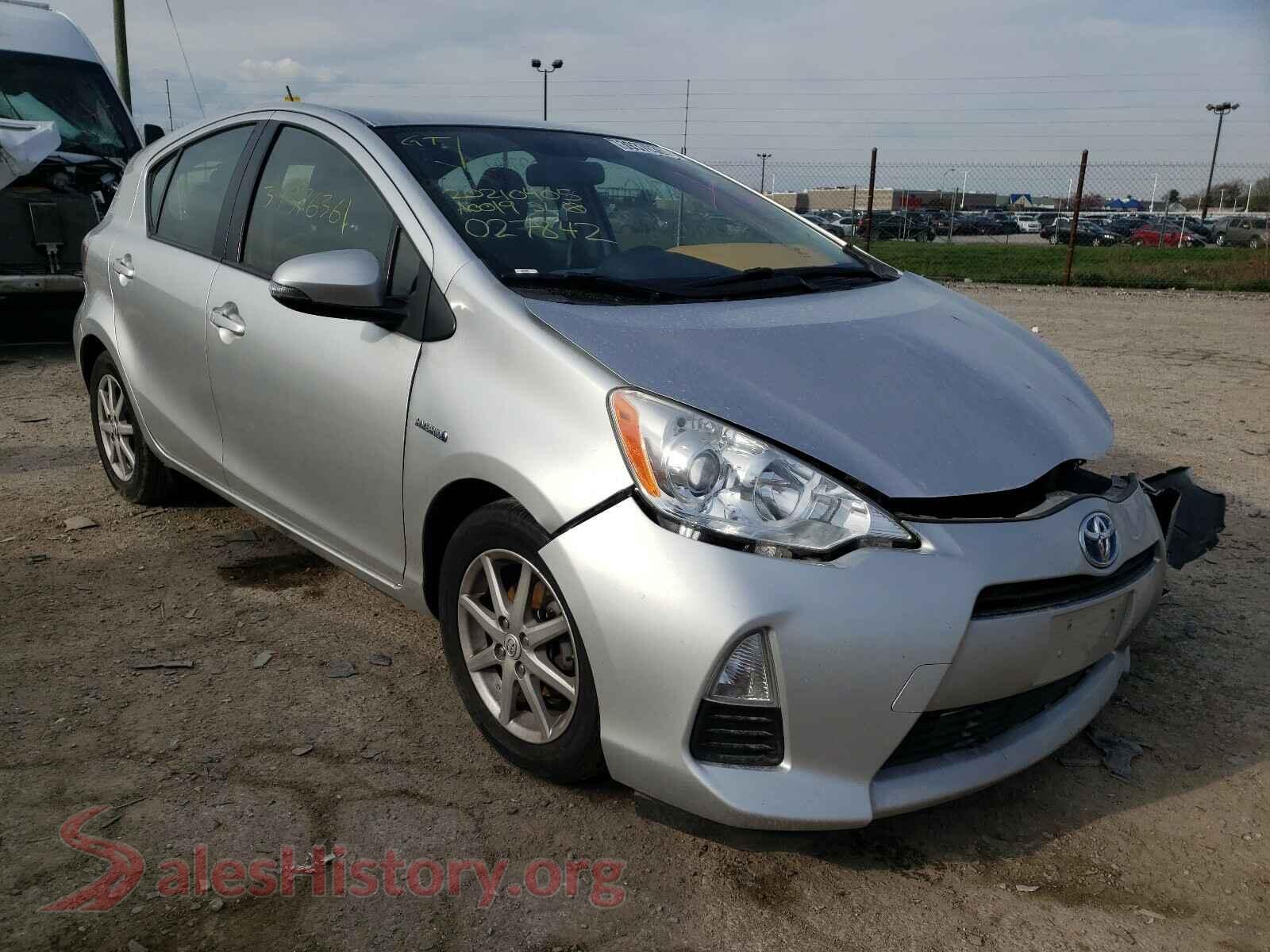 2012 TOYOTA PRIUS — VIN JTDKDTB3XC1027842