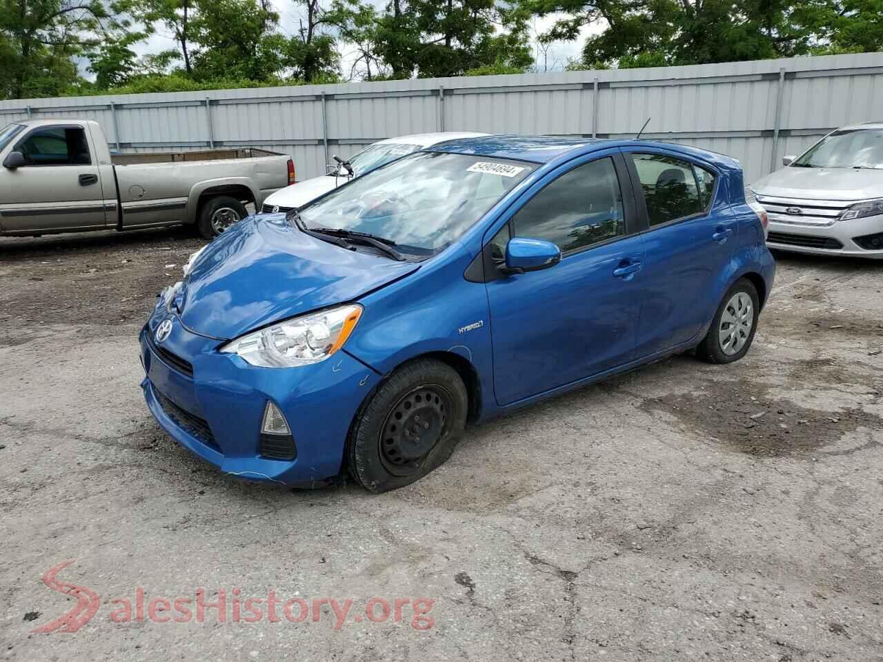 2013 TOYOTA PRIUS — VIN JTDKDTB3XD1547640