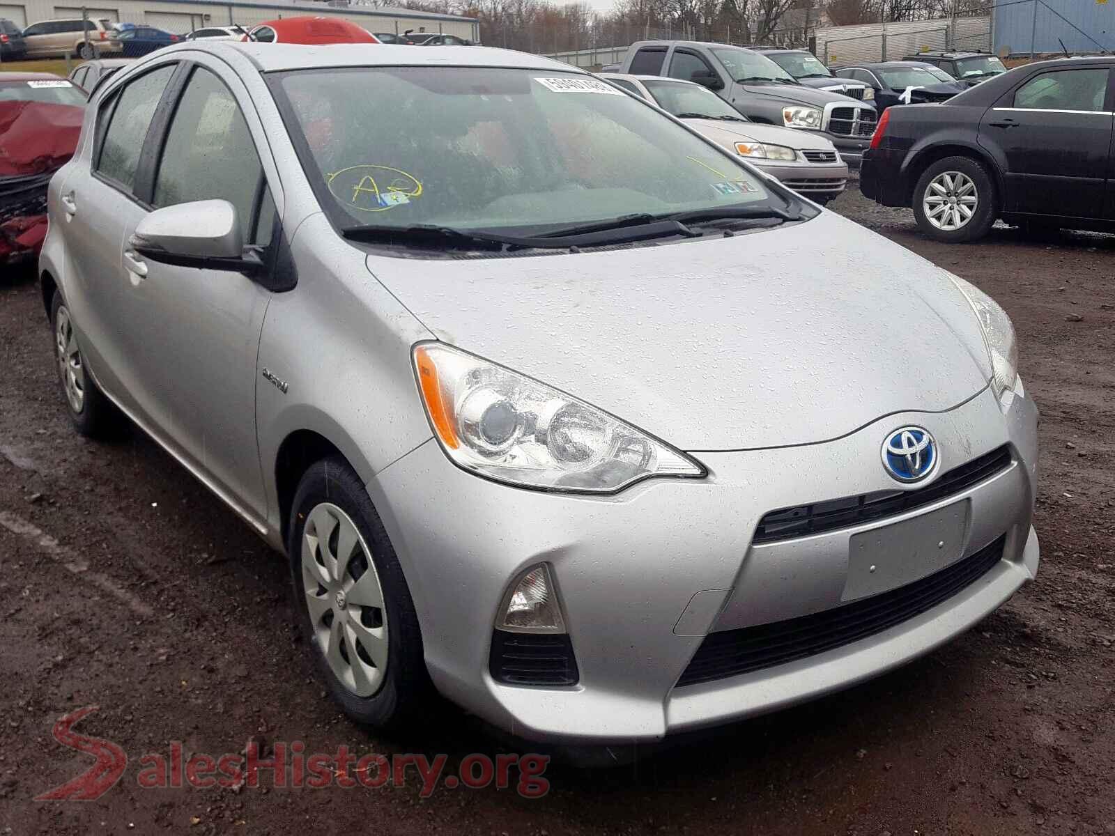 2014 TOYOTA PRIUS — VIN JTDKDTB3XE1075425