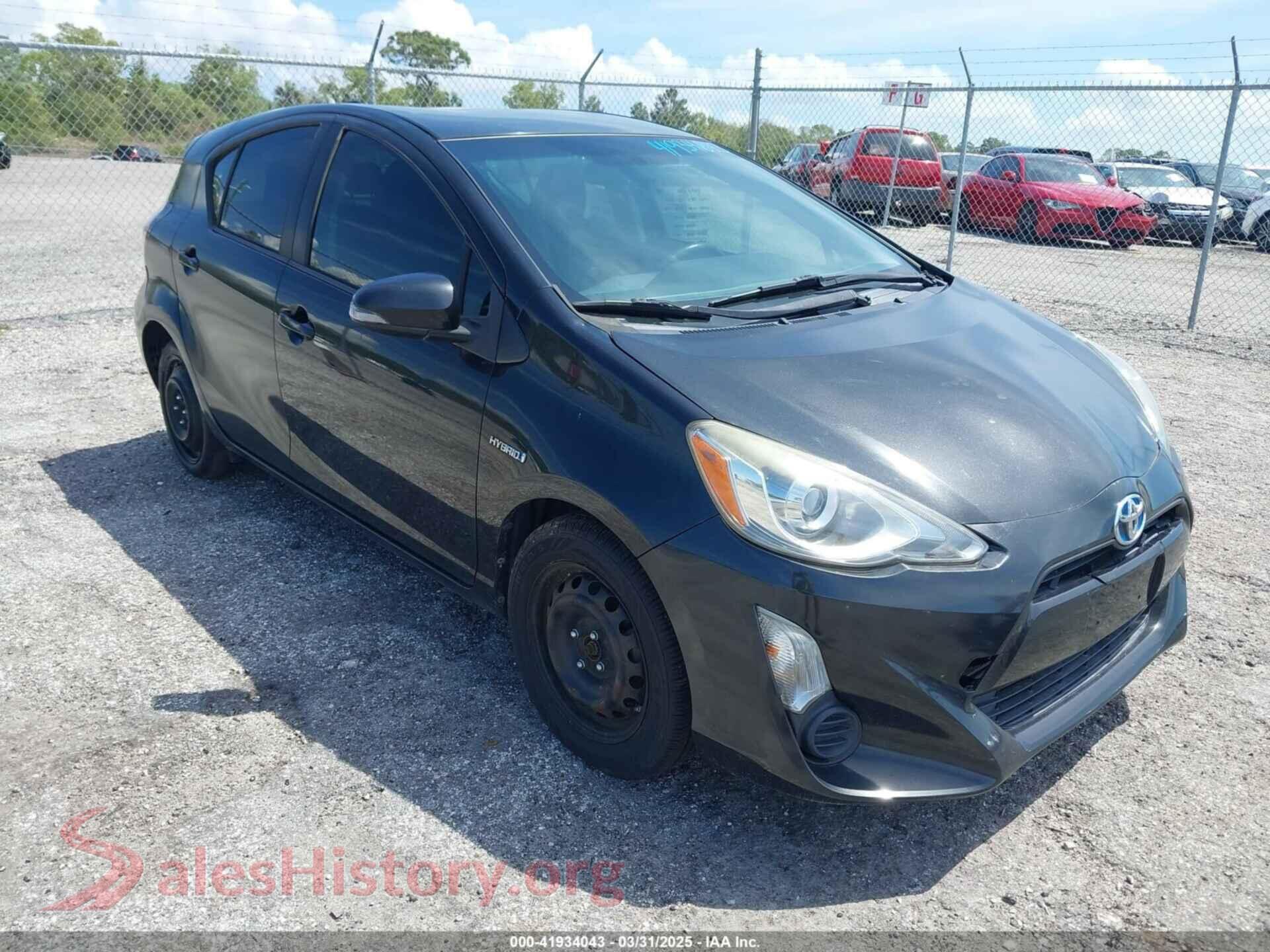 2015 TOYOTA PRIUS C — VIN JTDKDTB3XF1108991
