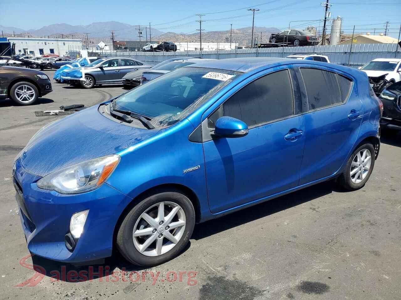 2016 TOYOTA PRIUS — VIN JTDKDTB3XG1124352