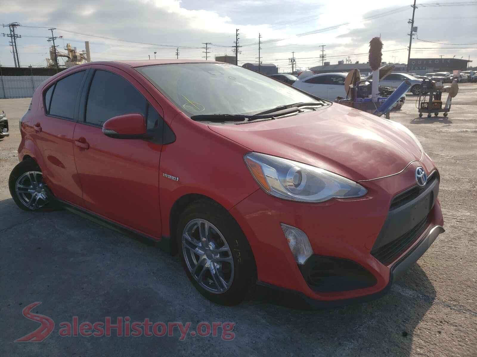 2017 TOYOTA PRIUS — VIN JTDKDTB3XH1592924