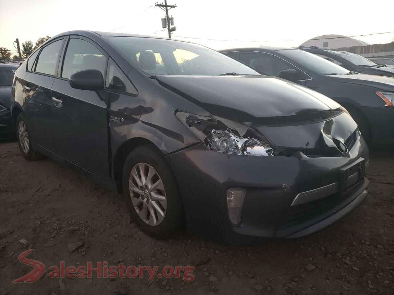 2012 TOYOTA PRIUS — VIN JTDKN3DP0C3011764